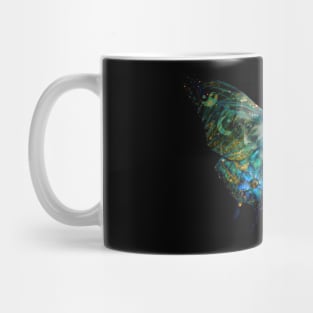 Butterflies, Celestial Garden Butterfly’s Soul in Green Mug